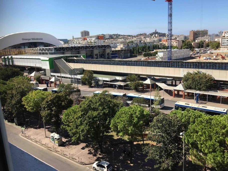 St Velodrome 3 Chambres Parking 8 Couchages Neuf Marseille Eksteriør billede